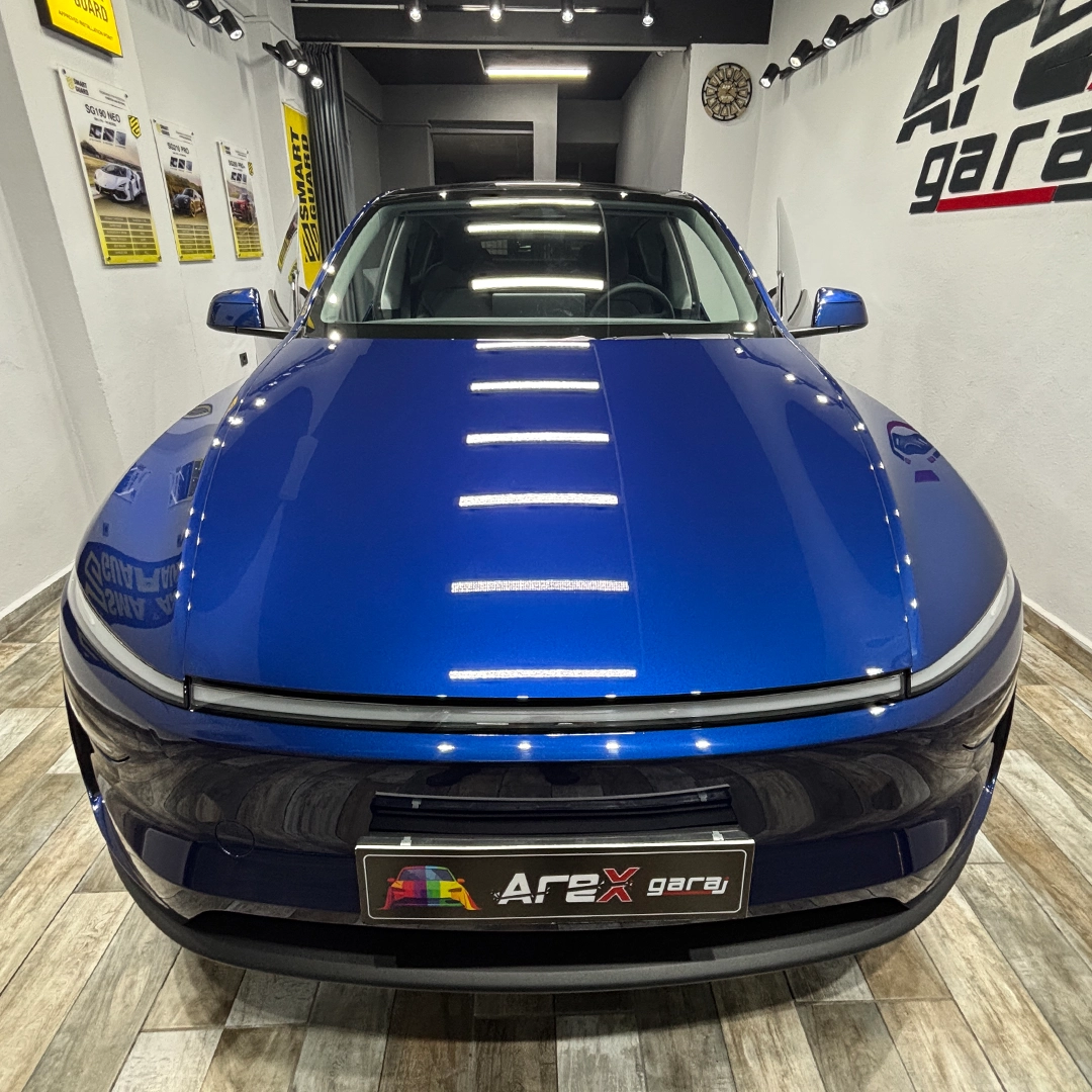 tesla araç kaplama ppf izmir bayraklı