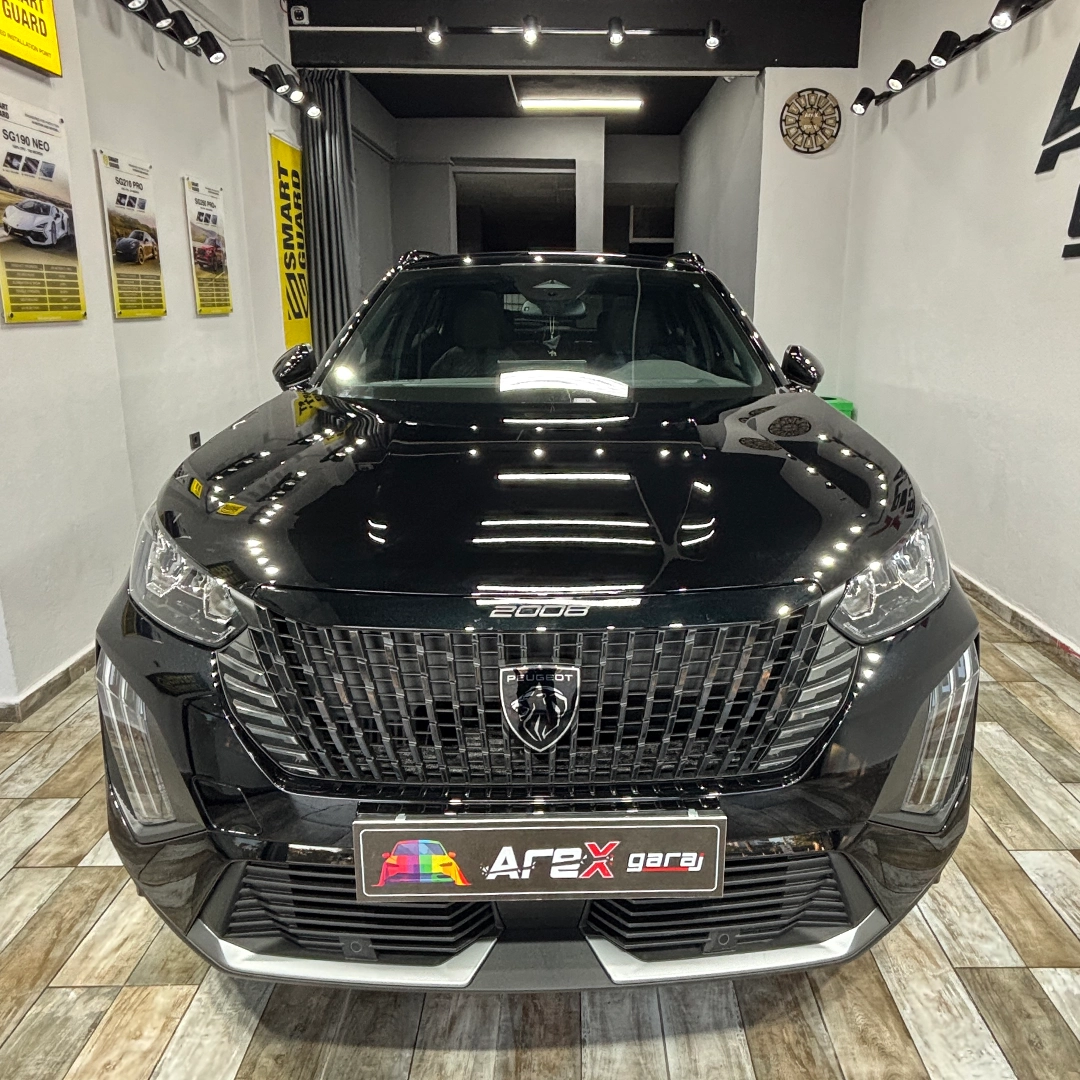 peugeot 2008 araç kaplama ppf izmir bayraklı