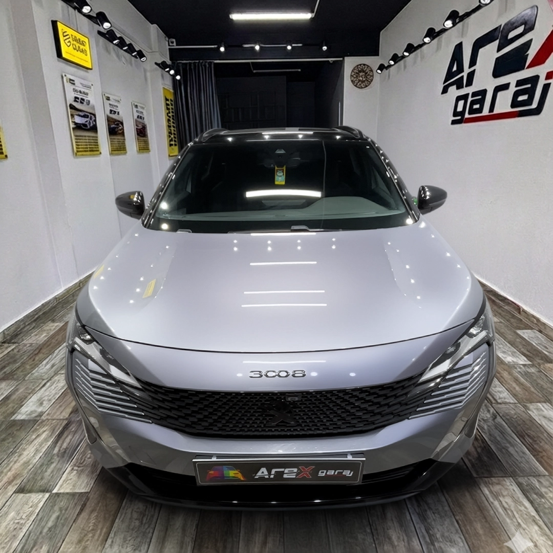 peugeot 3008 araç kaplama ppf izmir bayraklı