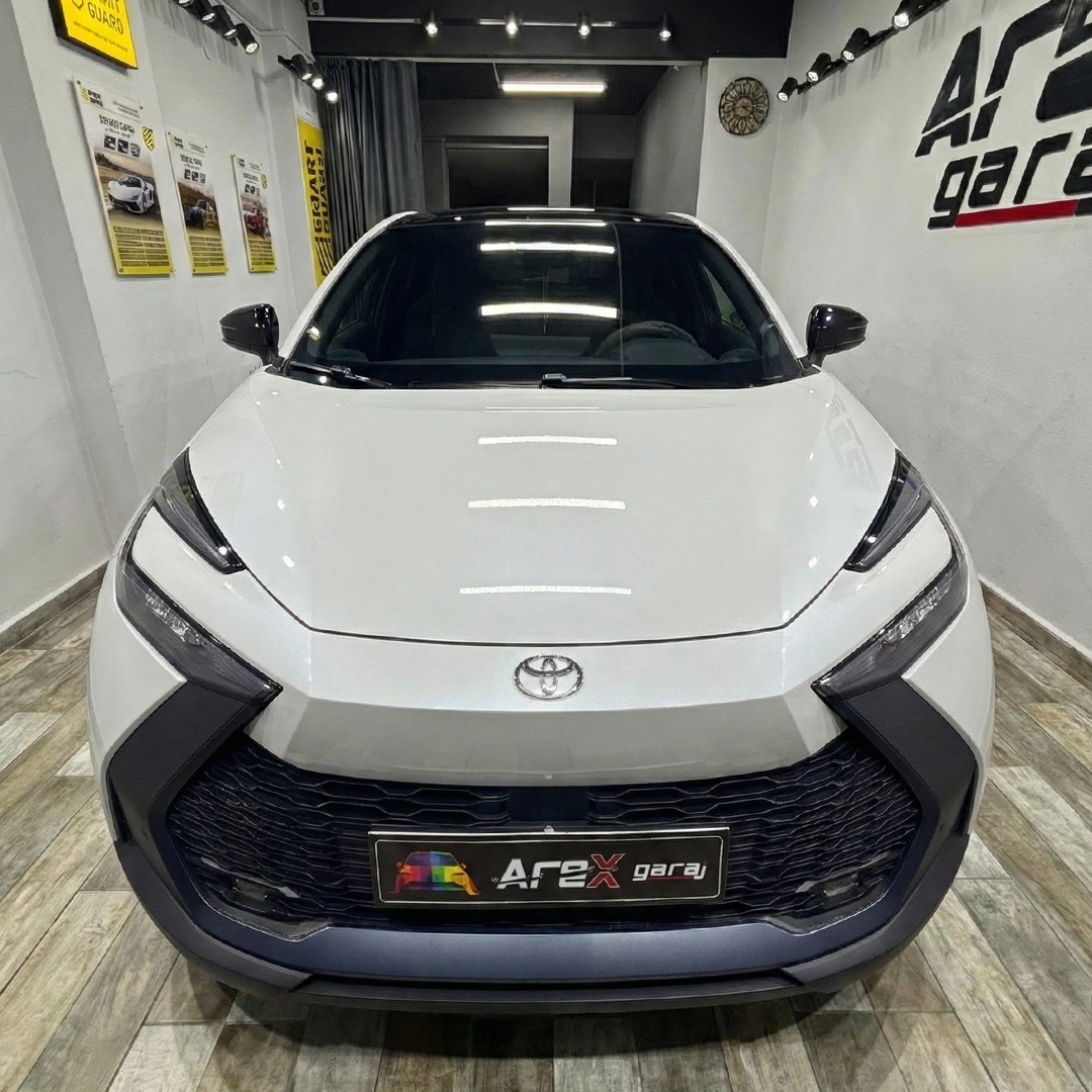 toyota c hr araç kaplama ppf izmir bayraklı